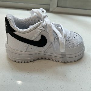 Nike Air Force 1 White Toddler Sneakers Size 4C